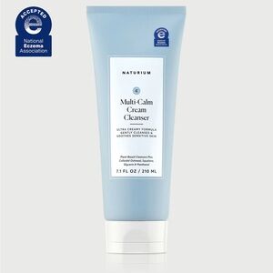 New Naturium multi calm cream cleanser